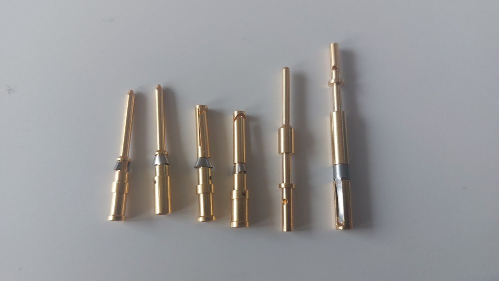 Harting piny wtyki 6 rodzai  na odzysk zlota badz do wykorzystani