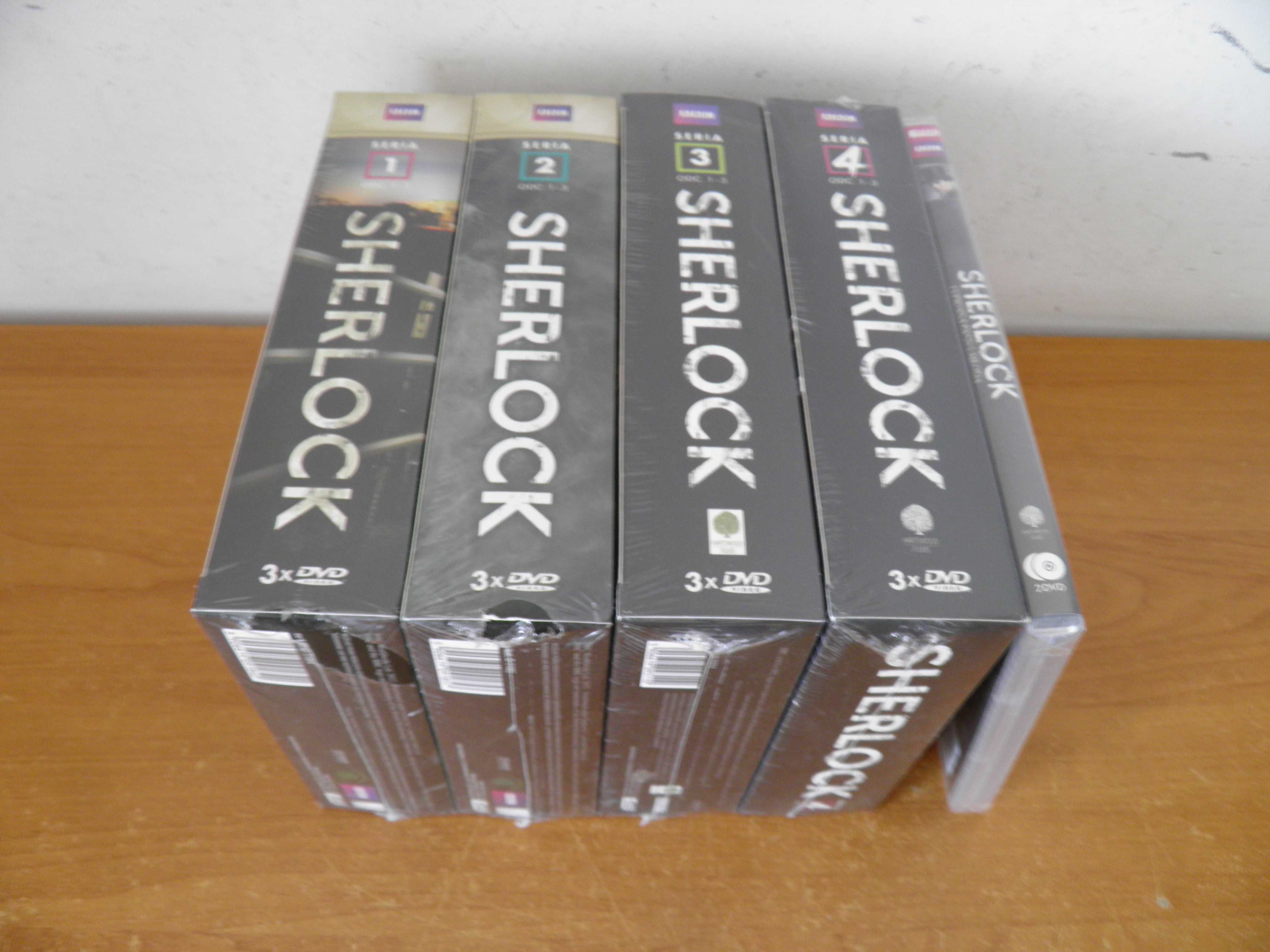 Sherlock Serial 1-4 + dodatek