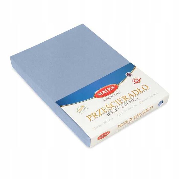 Prześcieradło jersey z gumą 90/100x190/200 PREMIUM