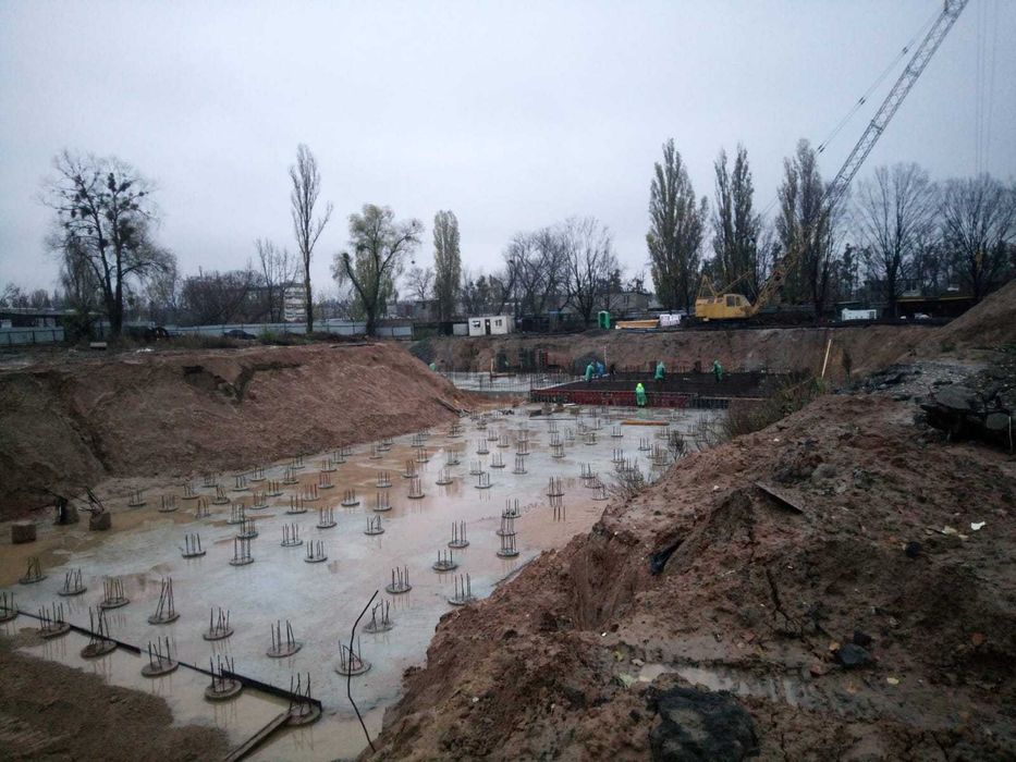 Буріння свай під фундамент | Влаштування пальових полів