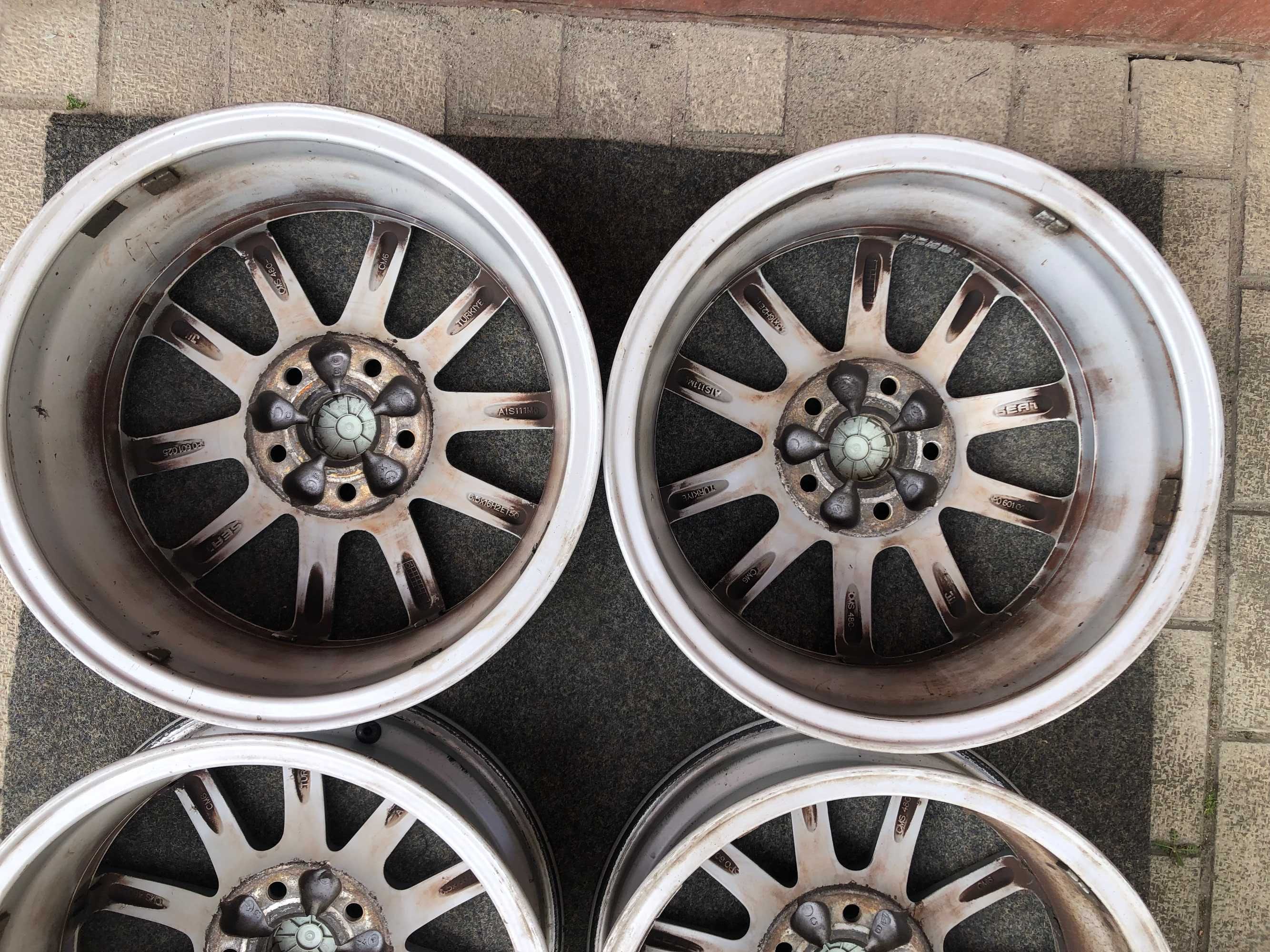 Литые диски Литі диски SEAT оригінал VAG  5x112 ET 50  R 16