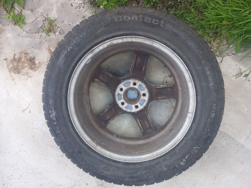Koła felgi + opony zimowe CONTINENTAL R17 235/ 55