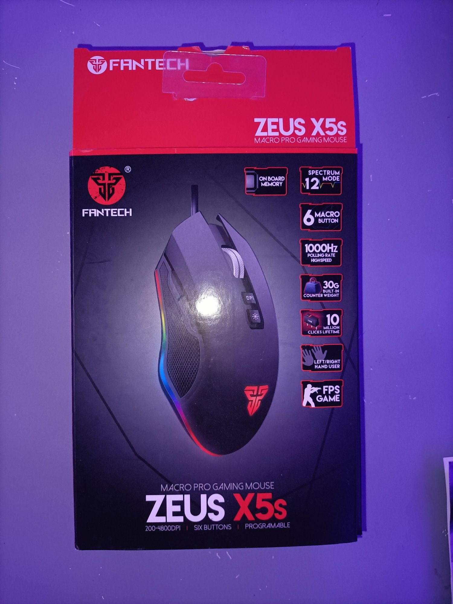 Rato gaming- Fantech Zeus X5s