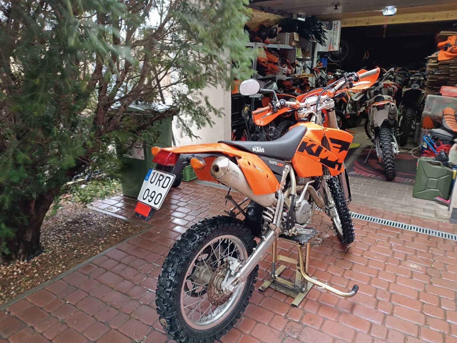 KTM EXC 525 rok 2004 Rejestracja Szwecja