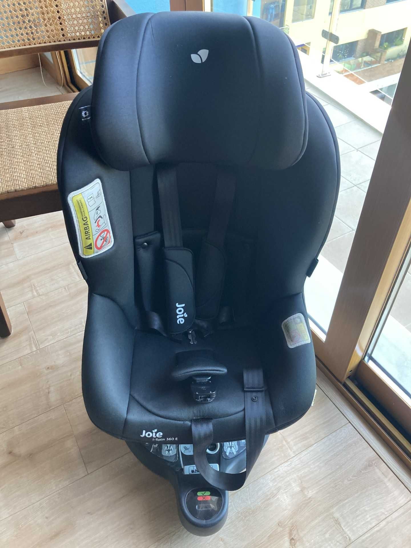 Cadeira Auto Joie 360 I-Spin E Coal em bom estado