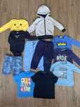 Zestaw ubranek dla chlopca 86/92 batman 11 szt h&m coccodrillo lupilu