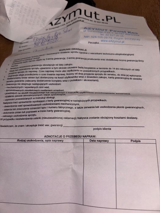 Garmin Fenix 6 Pro Solar Tytan Gwarancja