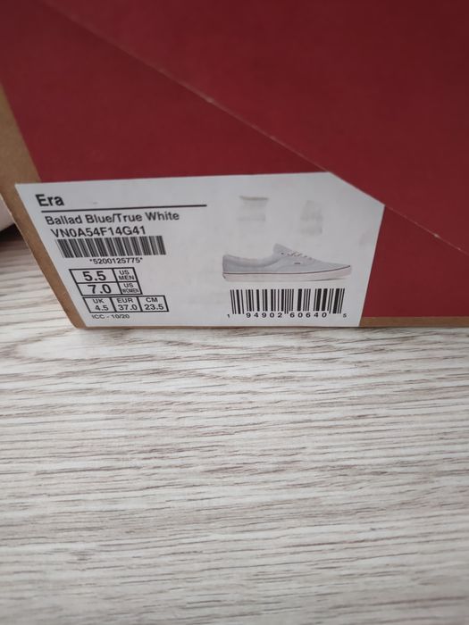 Buty Vans Era jasnoniebieskie