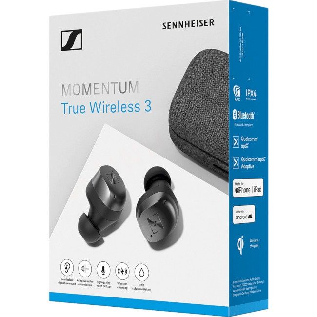 Оригінал 100% sennheiser momentum true wireless 3