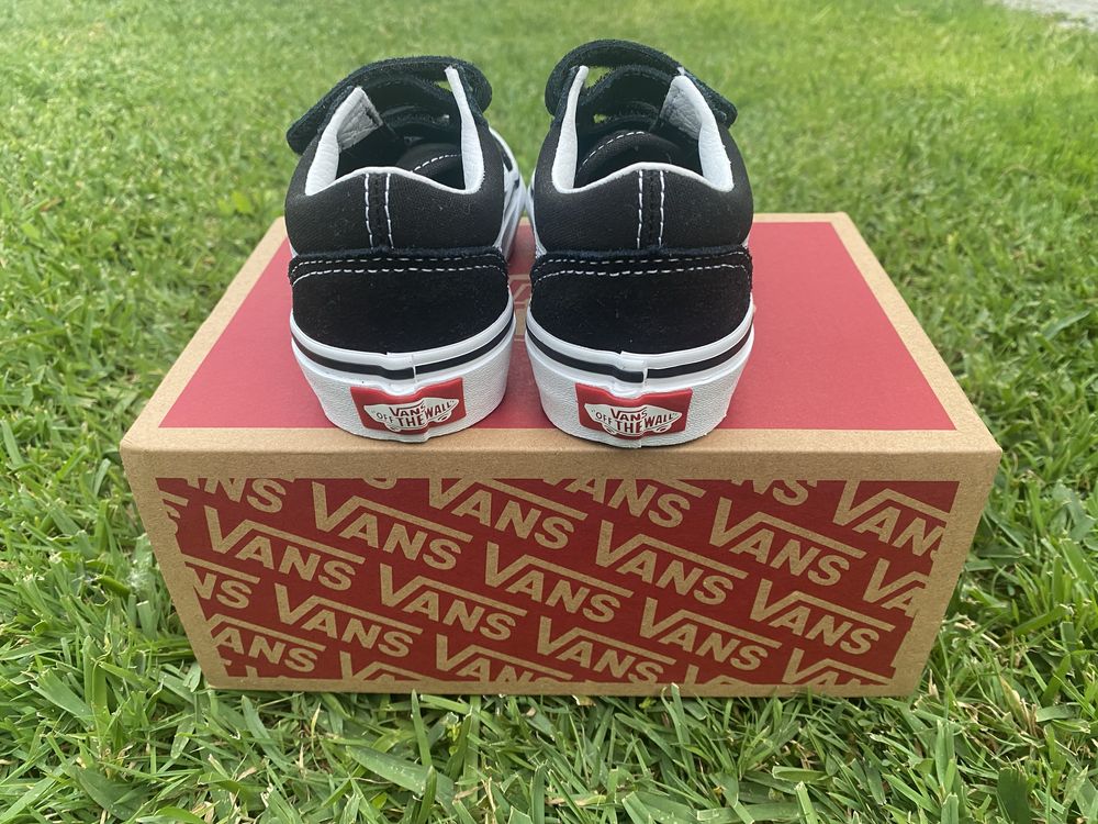 Vendo ténis Vans Old Skool V Pretos - NOVOS (Tamanho 27)