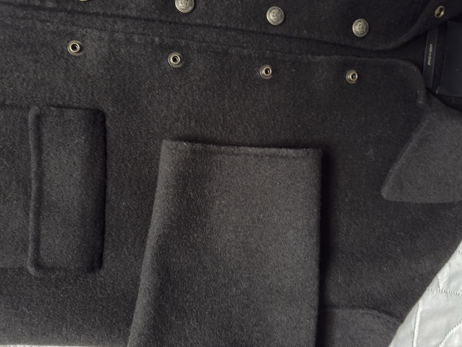 Вовняне вкорочене пальто жакет Massimo Dutti s/m