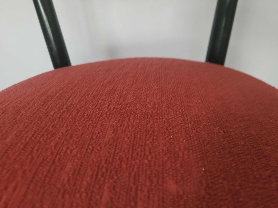 krzesło drewniane vintage retro Thonet sprężyny lata 50 60