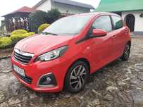 Peugeot 108 sprowadzony zarejestrowany faktura super stan orginał