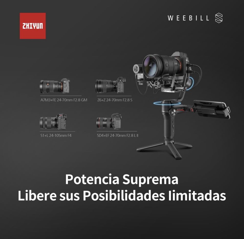 WEEBILL-S Zhiyun gimbal Image Transmission Pro Package