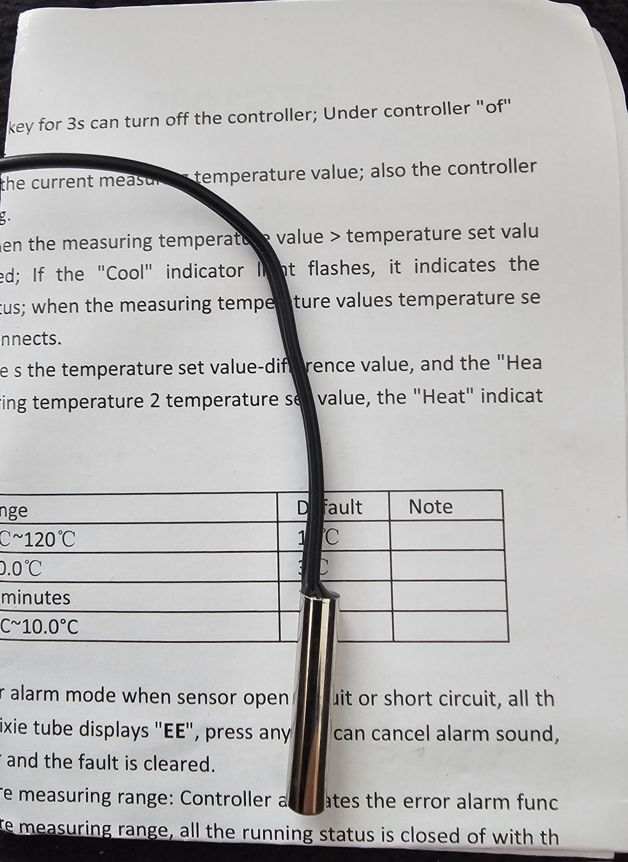 Termostat STC 1000.