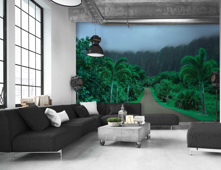 Fototapeta Droga w Dżungli Las Tropik Na Ścianę 3D Twój Rozmiar + KLEJ