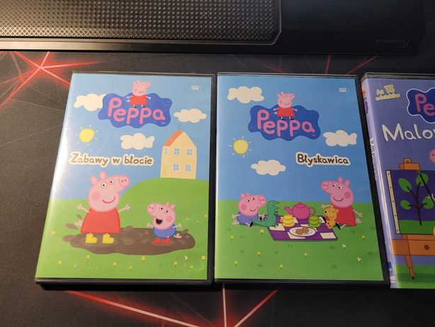 Świnka Peppa filmy DVD - Bajki dla dzieci