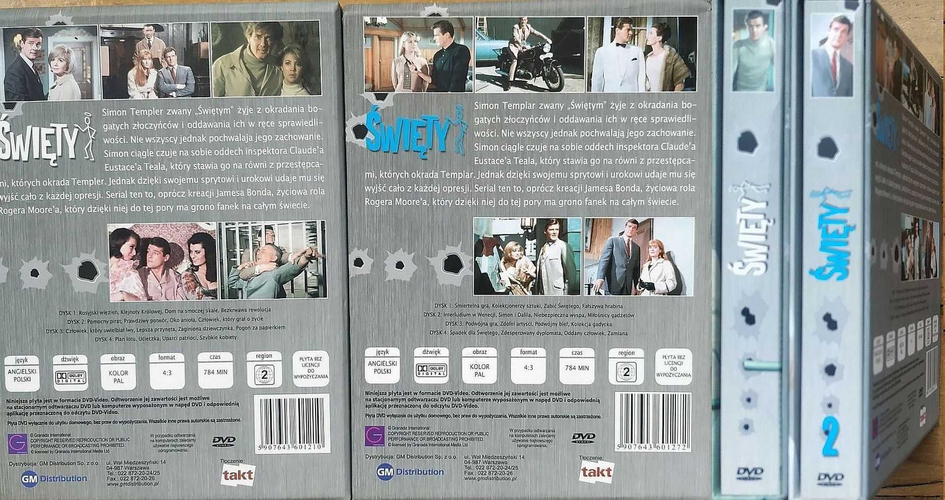 Święty –  serial – edycja specjalna 2 DVD-box