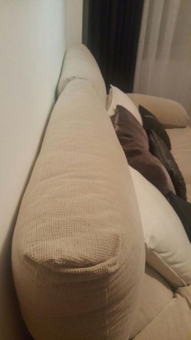 Sofa cor beje como novo