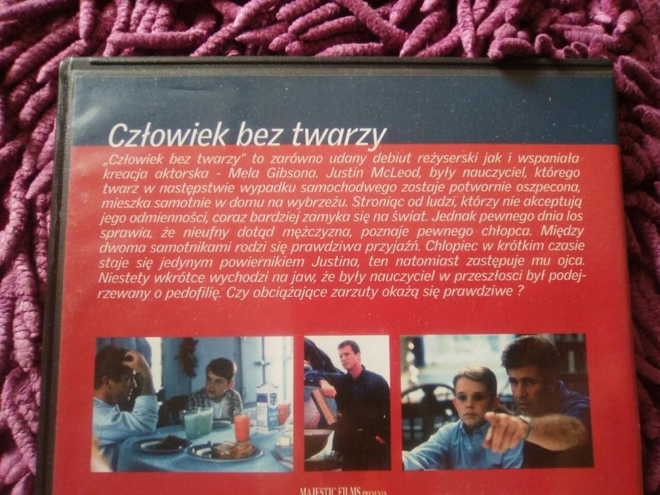 Człowiek bez twarzy Mel Gibson film hit dvd najtaniej filmweb 7.4