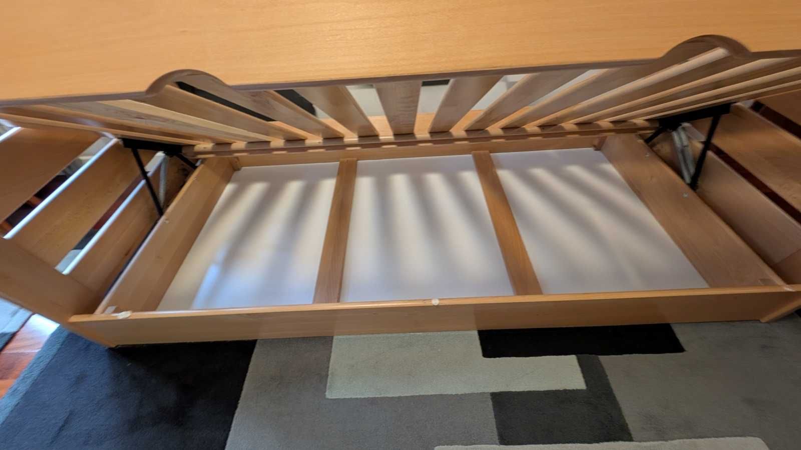 Tapczan łóżko z pojemnikiem 200x90