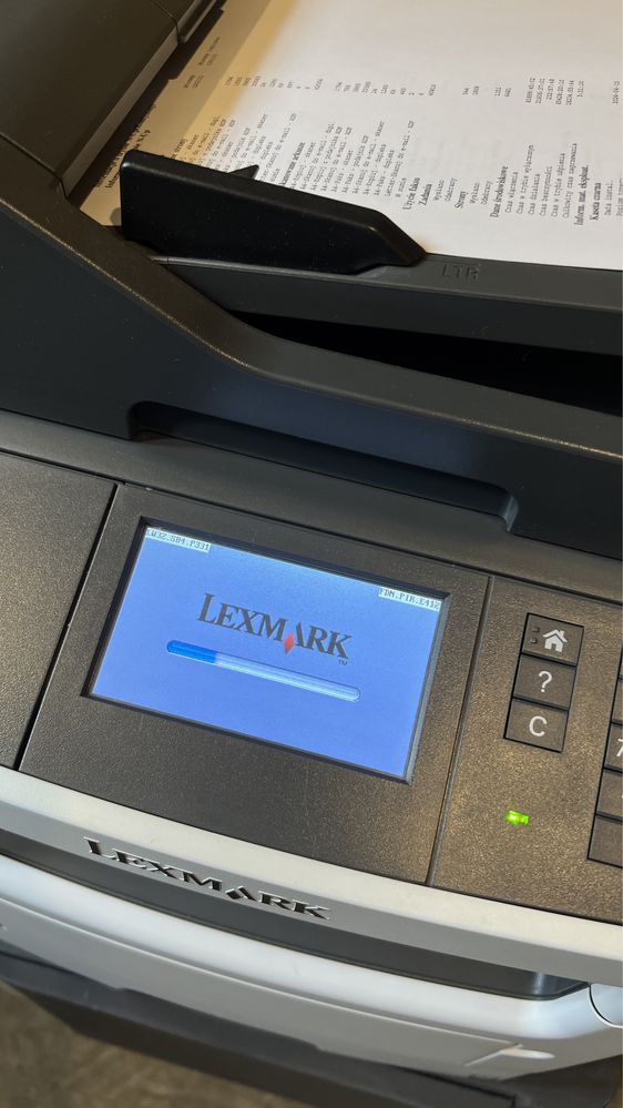 Lexmark MX511 MX511de Kserokopiarka drukarka laserowa skaner lan