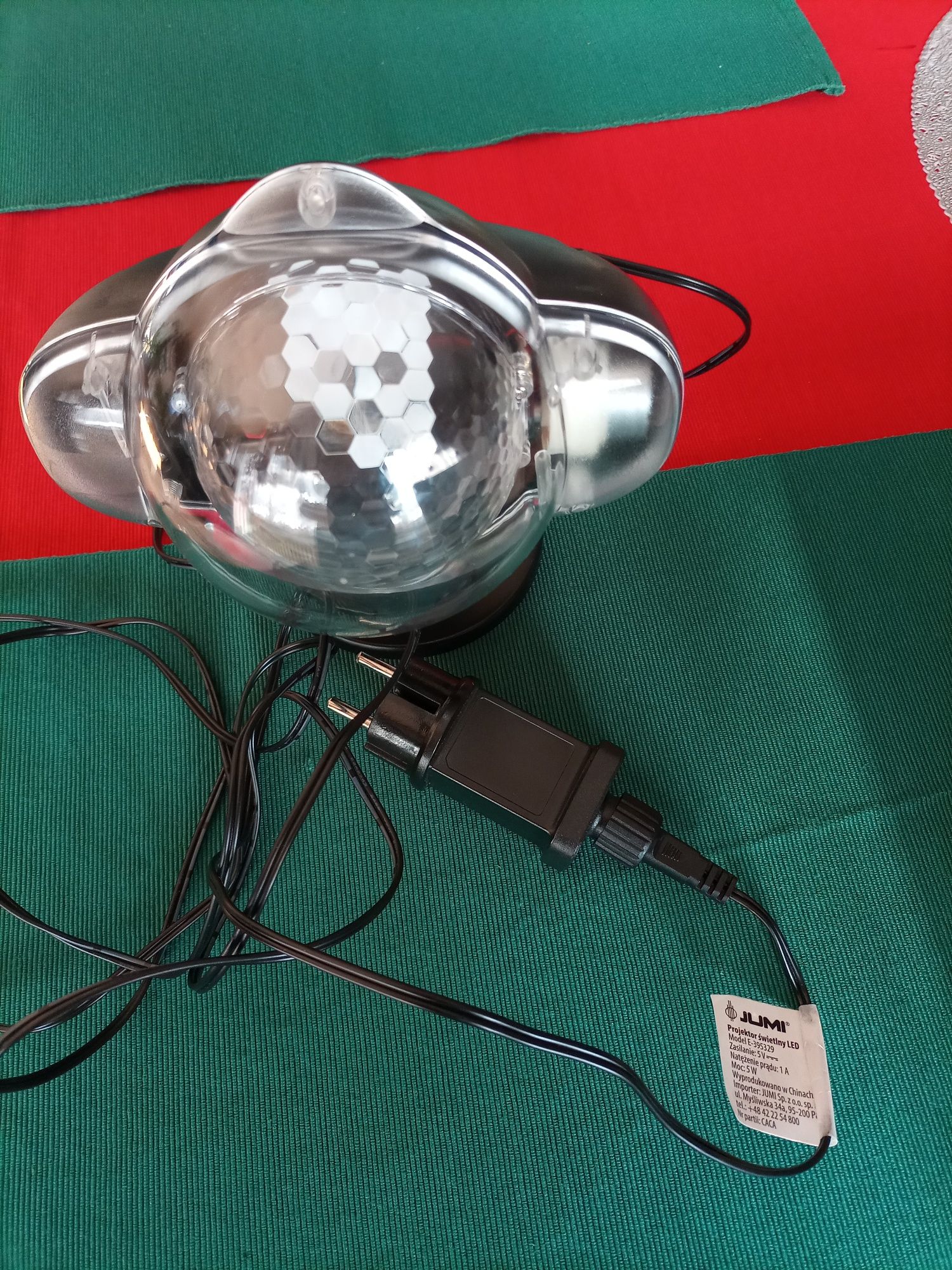 Projektor świetlny LED
