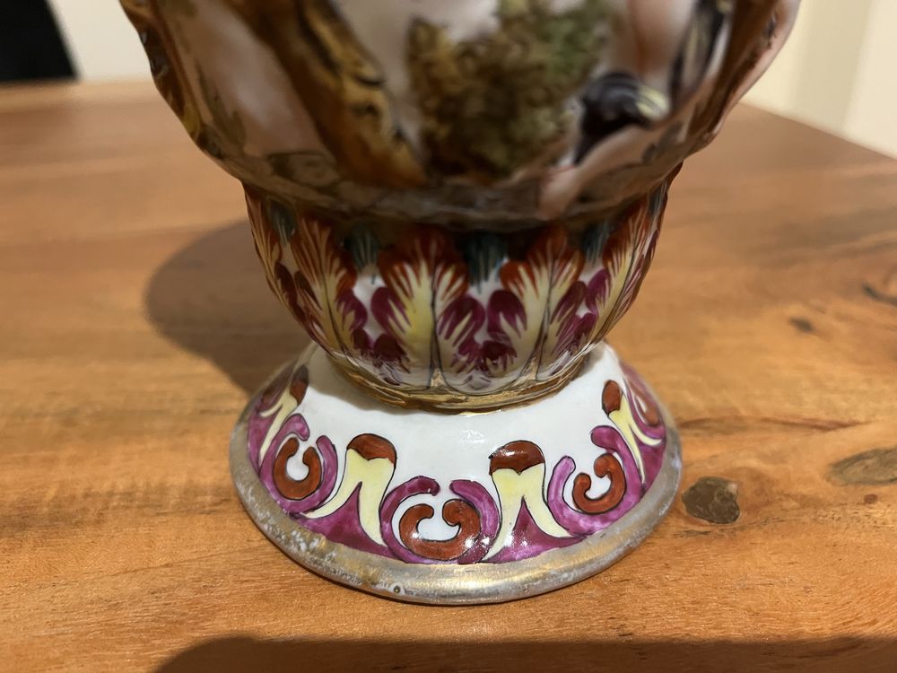 Jarra / pote porcelana antigo