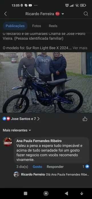 Sur Ron Light Bee X. Novo, Ano de 2025