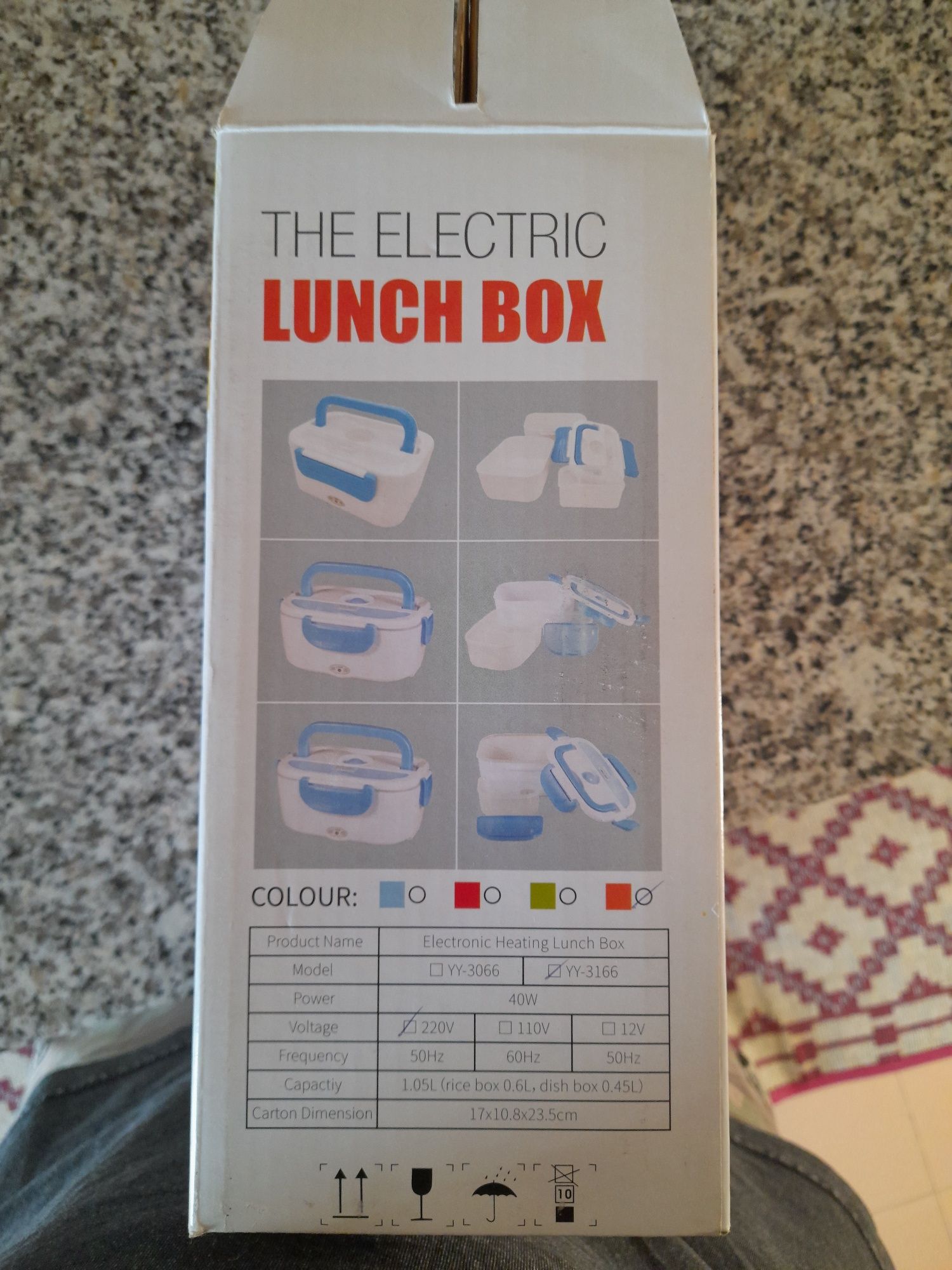 Lunch Box- Lancheira com aquecimento automático