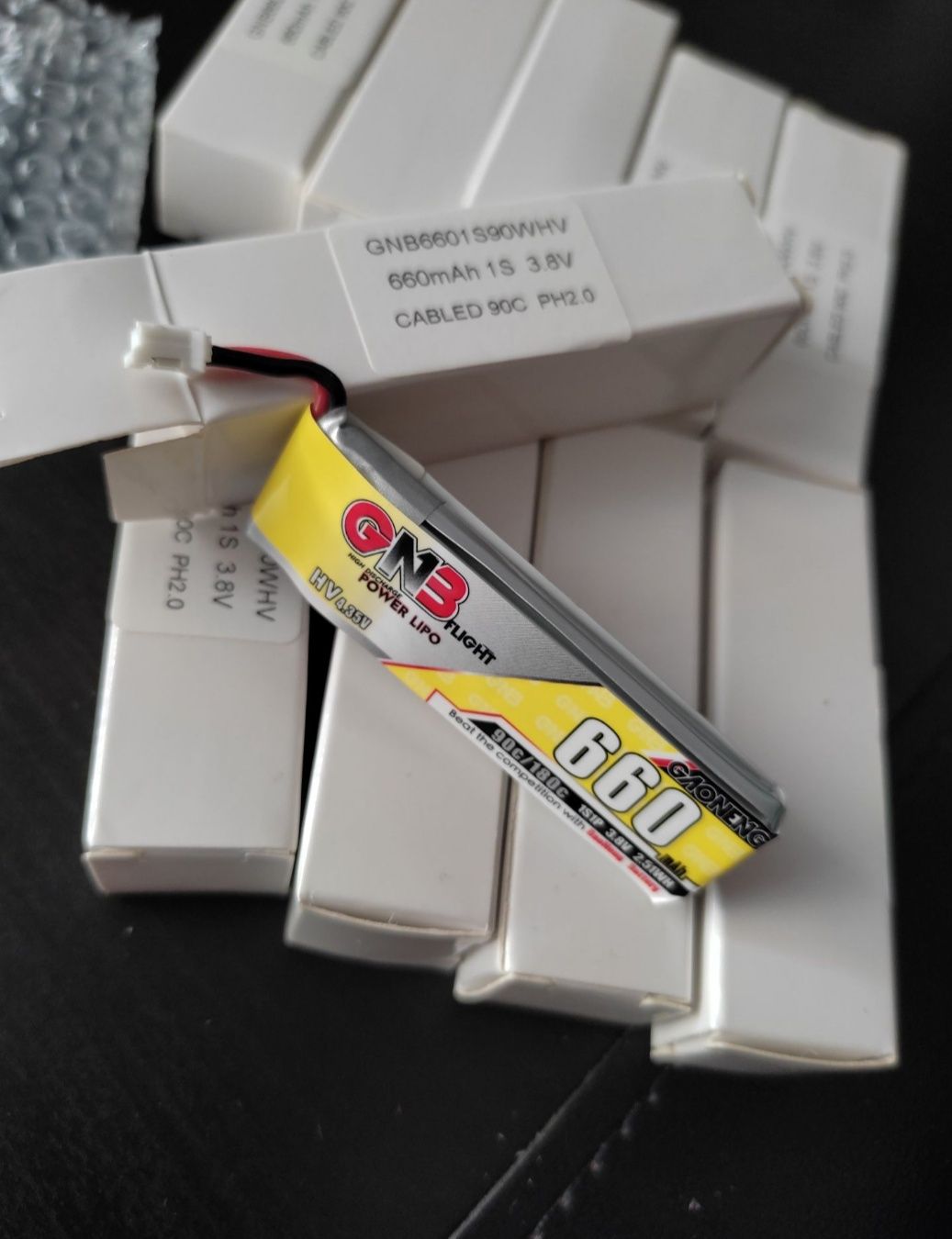 8штук І! 1s lipo gnb 660 mah аккумулятор для. Mobula 7 / mobula6 та