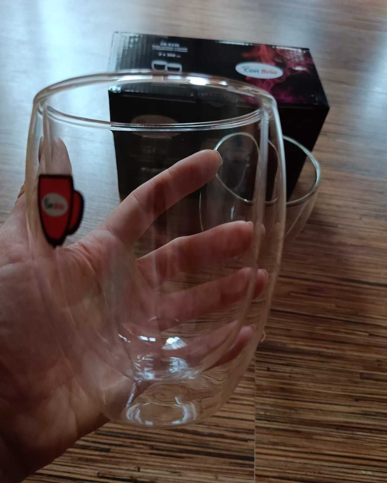 Термо стаканы с двойными стенками, стакан для латте