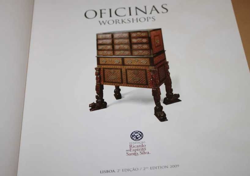 Livro Oficinas workshops -Fundação Ricardo do Espírito Santo Silva