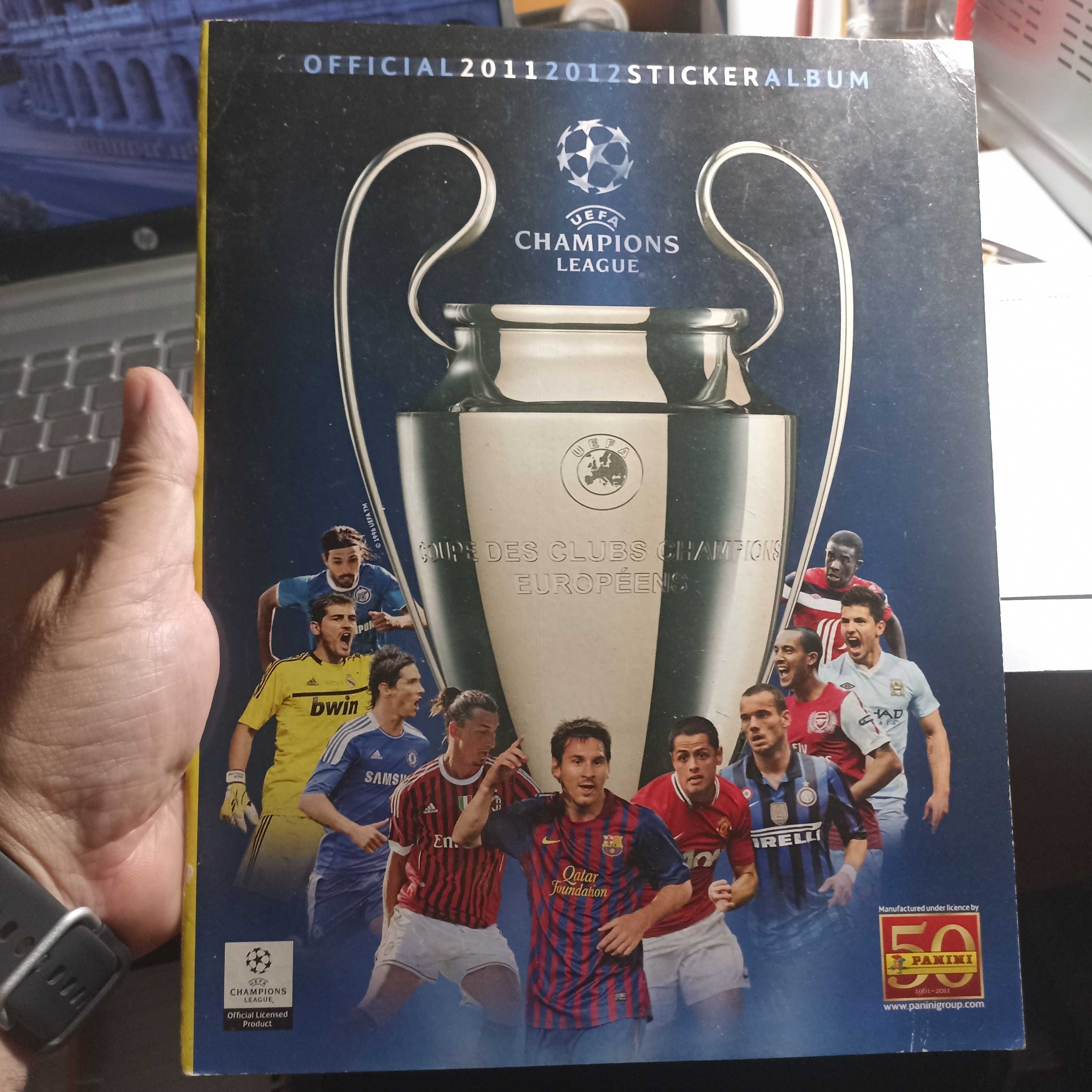 Saquetas Panini cromos Champions League 2021/2022, 13/14,16/17,11/12