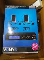 Zestaw mikrofonów nagłownych VHF Vonyx WM522B