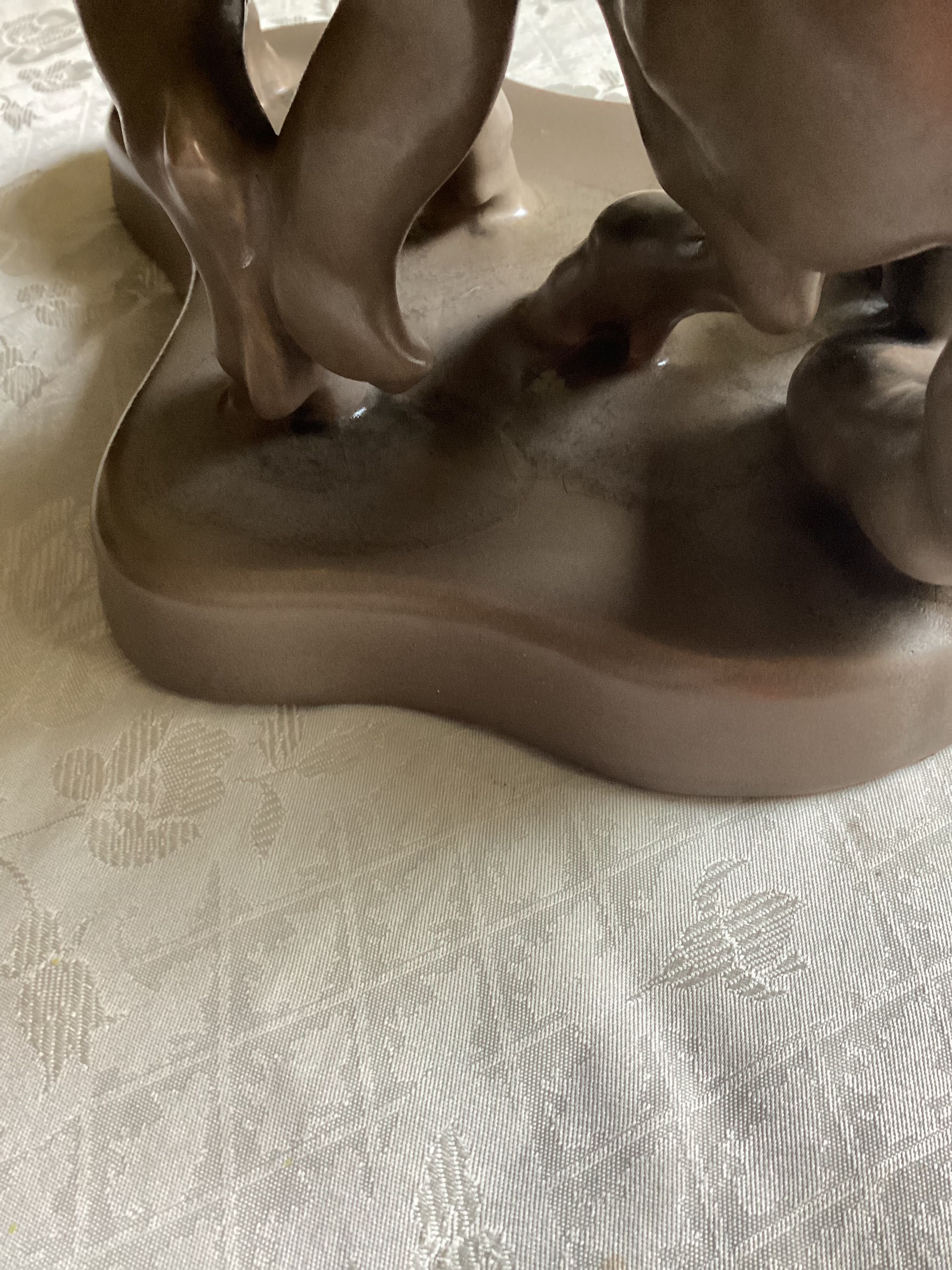 Figura konie na cokole Józefów Czeladź