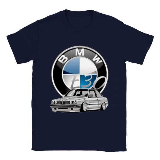 T-shirt 100% Algodão BMW E30