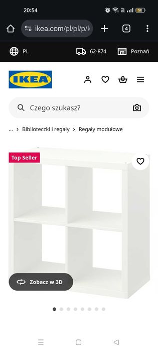 Regał Kallax Ikea