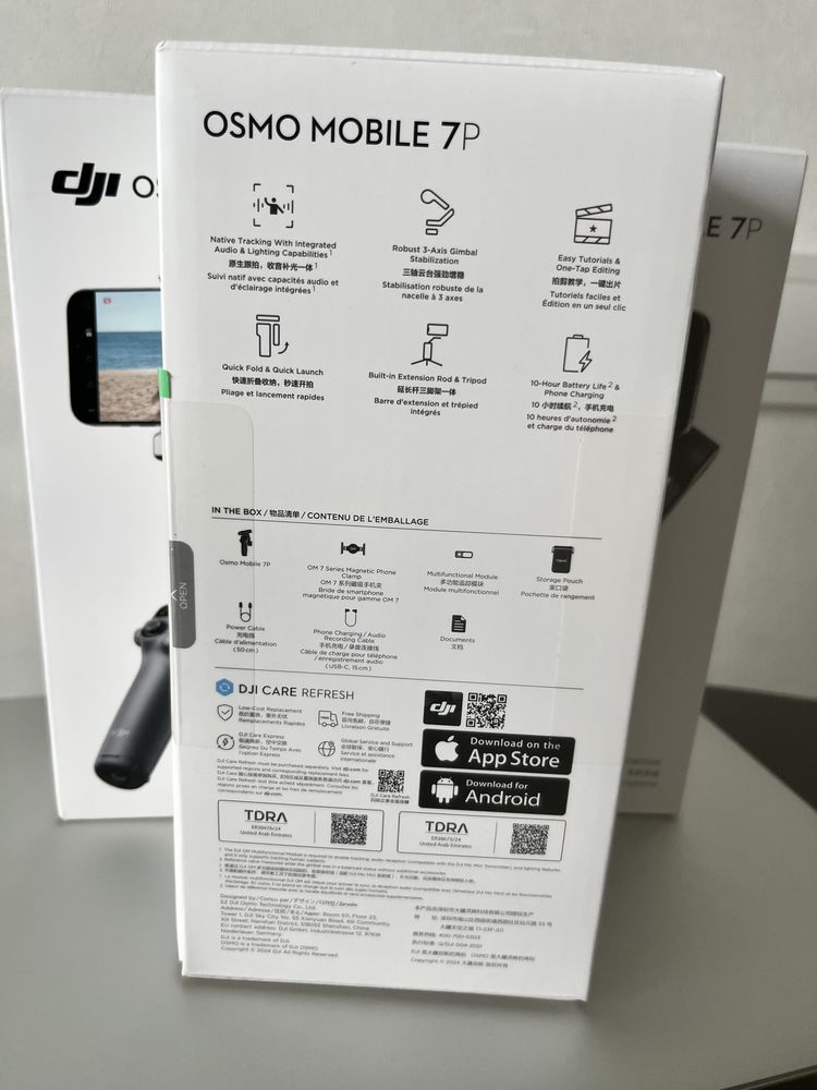 DJI Osmo Mobile 7P — стабілізатор для смартфона (нові, кілька штук)