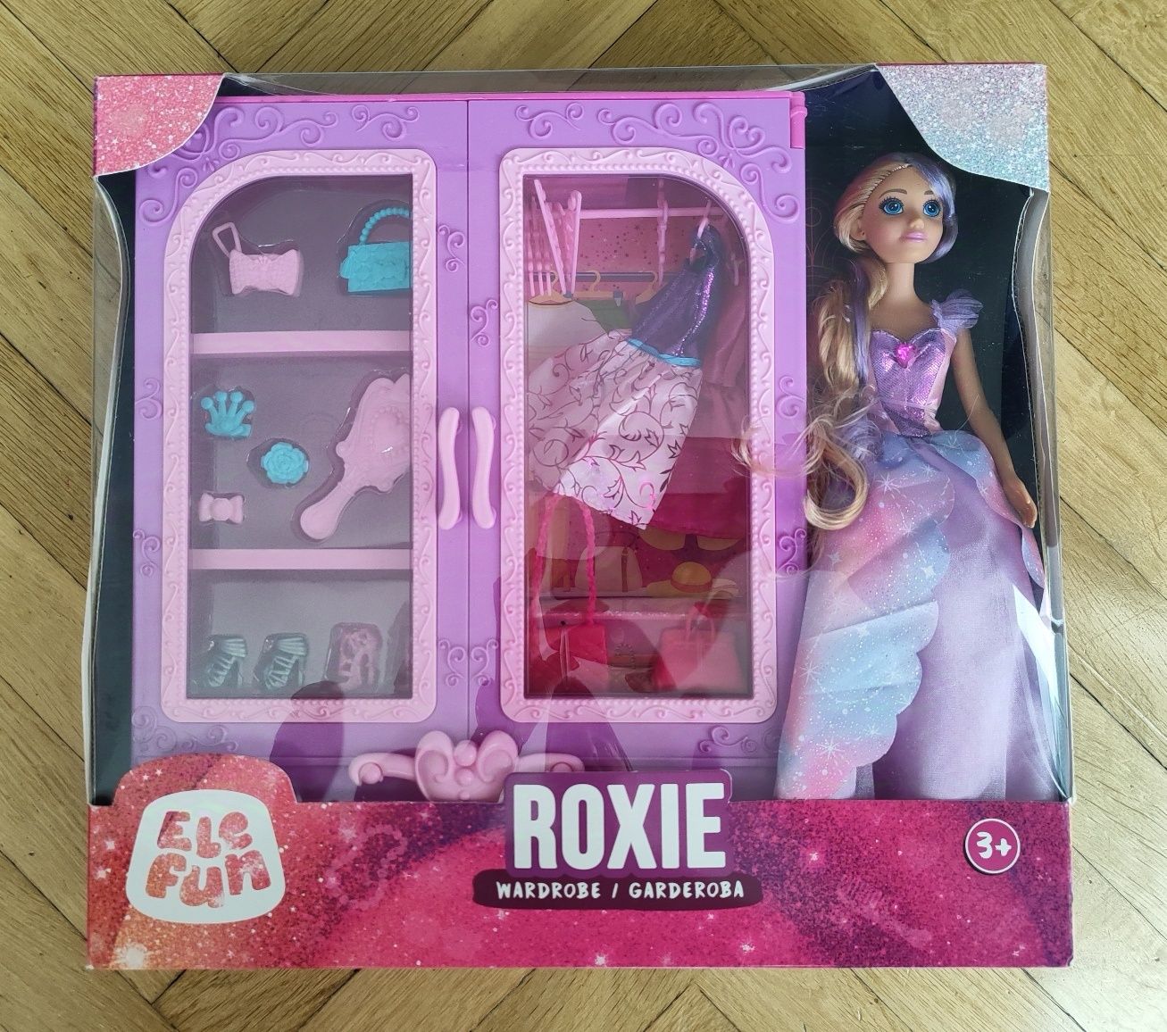 Zestaw lalka Roxie + szafa