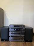 SOUNDWAVE wzmaczniacz, korektor, tuner, magnetofon + kolumny UHER
