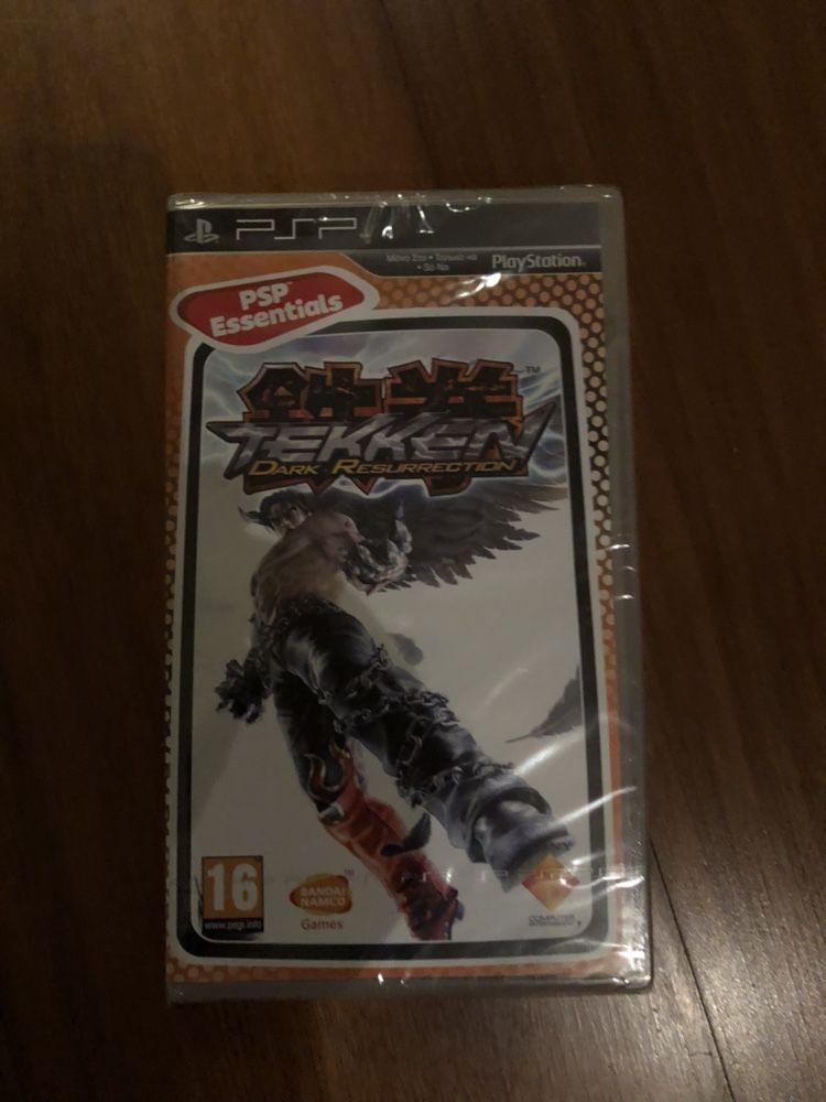 Jogo PSP NOVO Tekken Dark Ressurection +16 anos