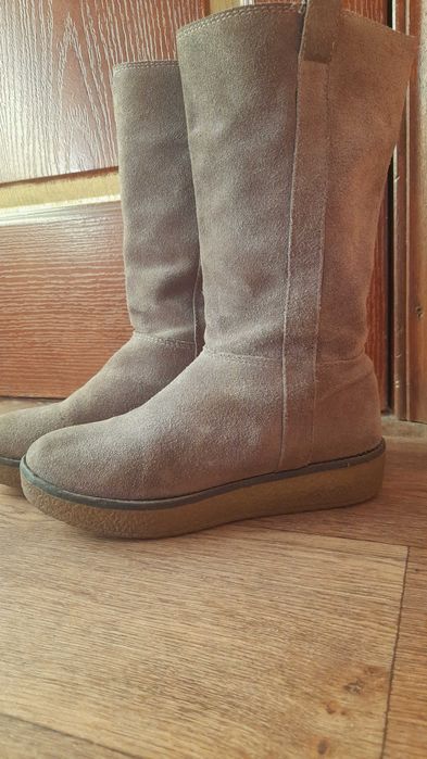 Сапоги женск.замш39 и 35 размер