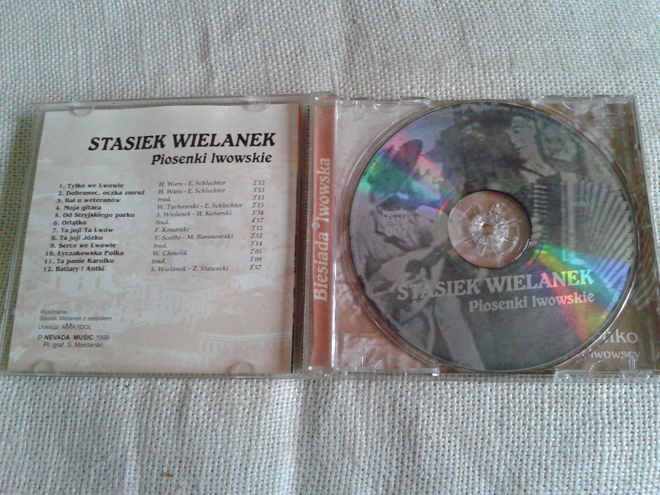 Stasiek Wielanek - Piosenki Lwowskie  CD