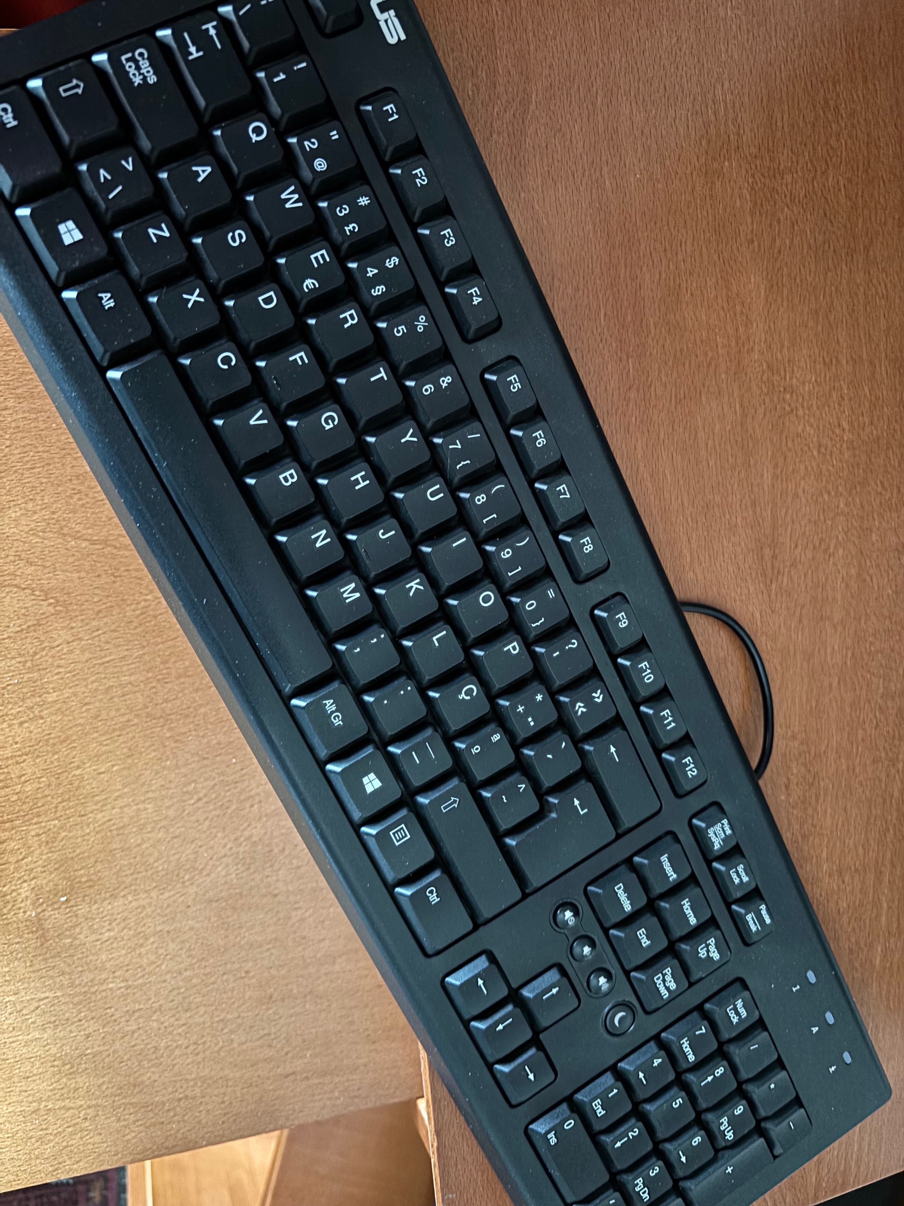 Teclado ASUS ligação USB