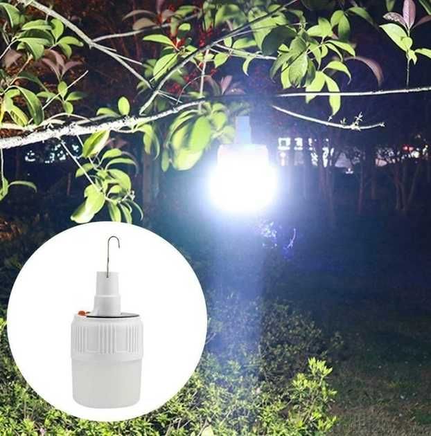 Ładowalna lampa wisząca LED do domu, kempingu