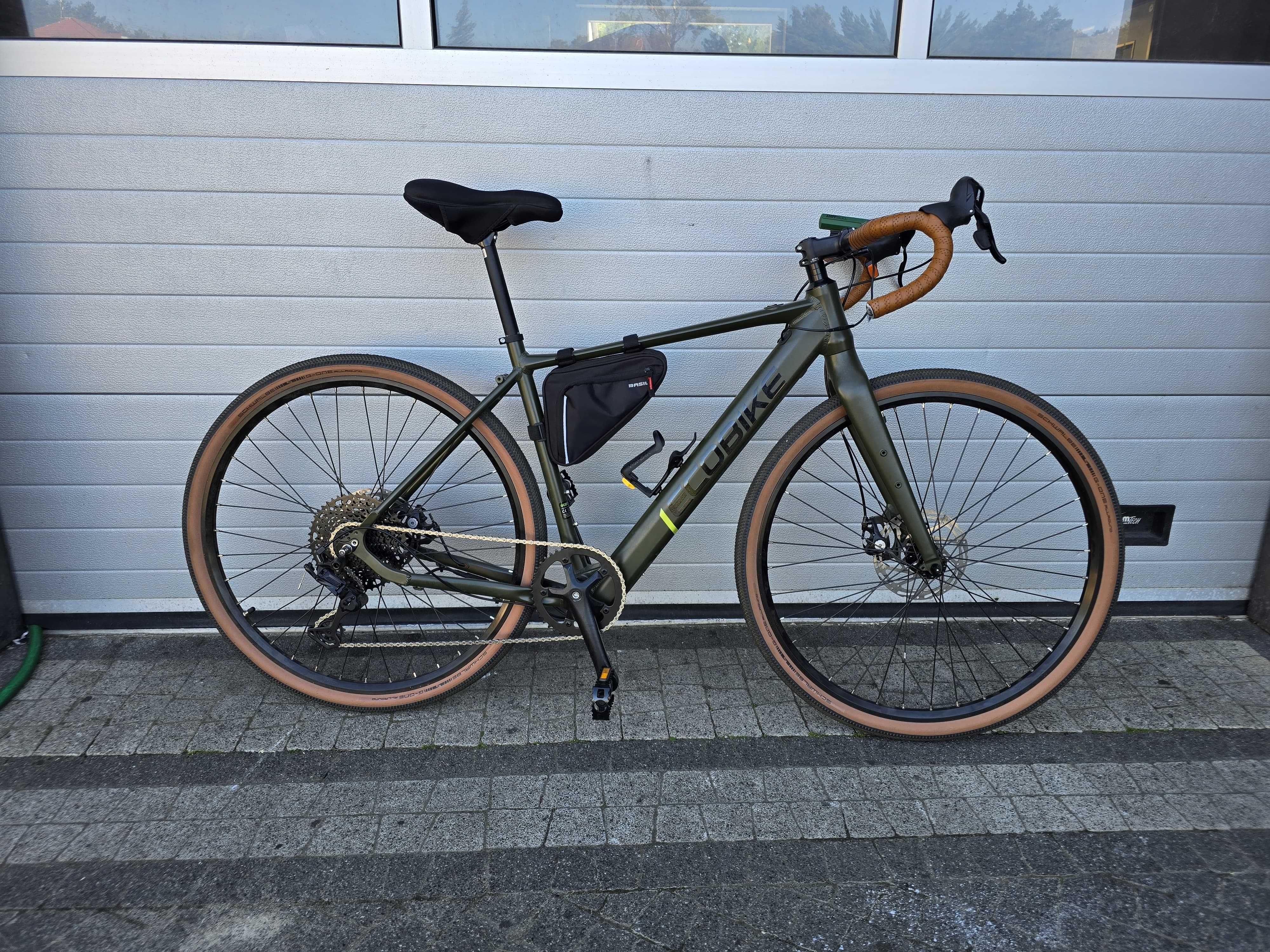 Ecobike Forest - Lekki rower elektryczny gravel jak nowy!