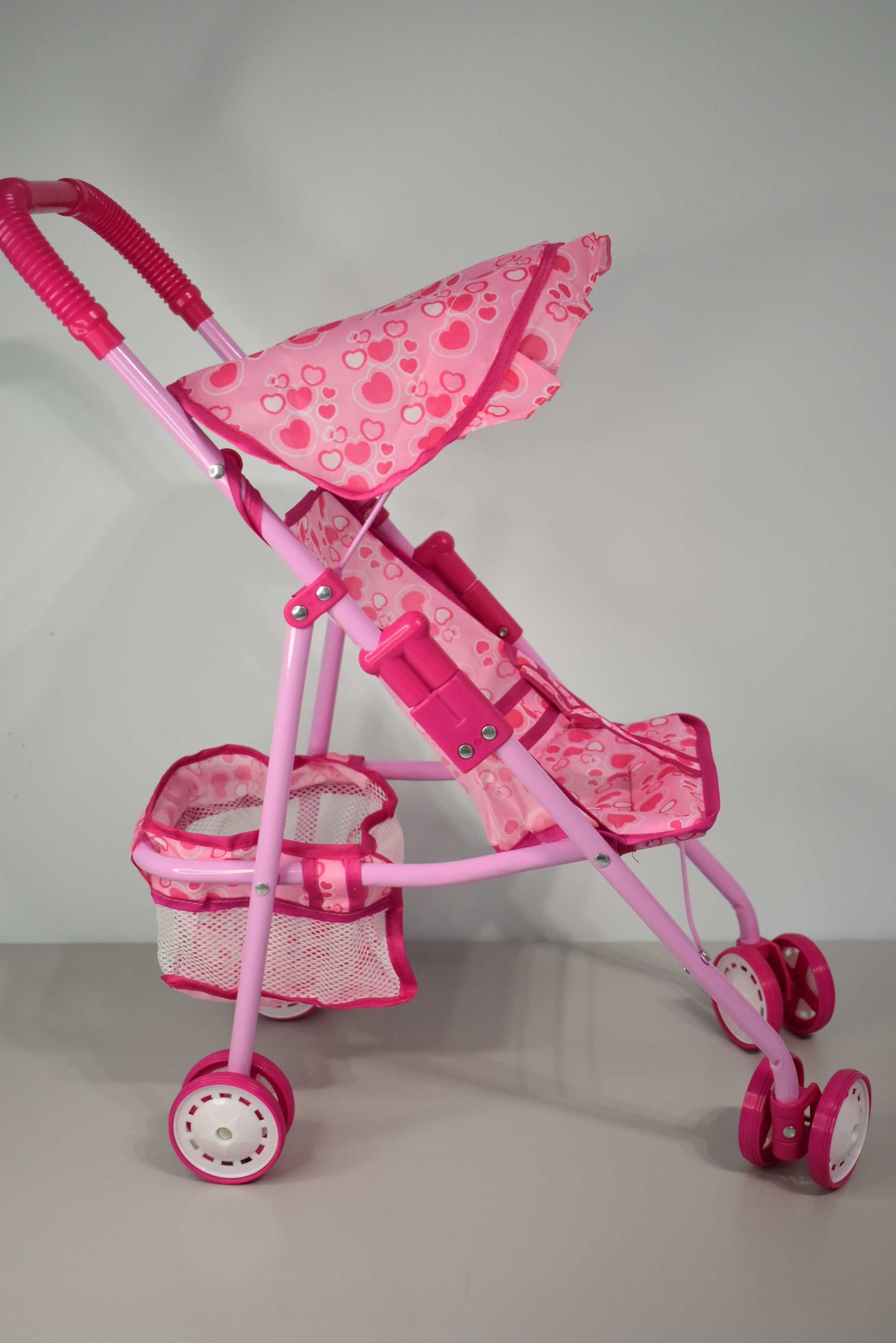 Игрушечная коляска для куклы, прогулочная, металлическая 3 вида