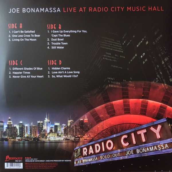 JOE BONAMASSA- Live At Radio ..- 2 LP- płyta nowa , zafoliowana