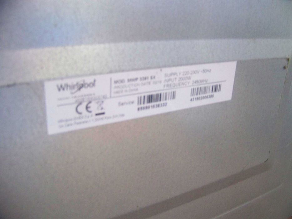 microondas e forno supremechef da Whirlpool